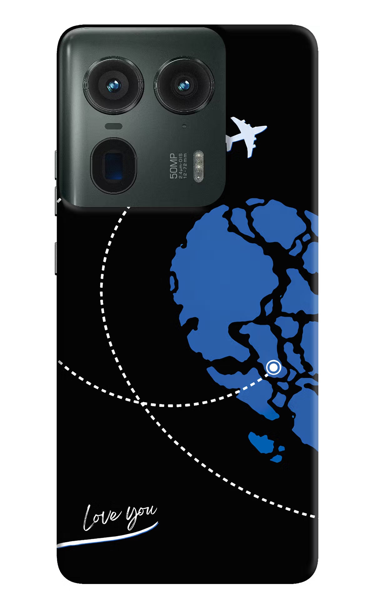 Love Orbit Moto Edge 50 Ultra 5G Back Cover