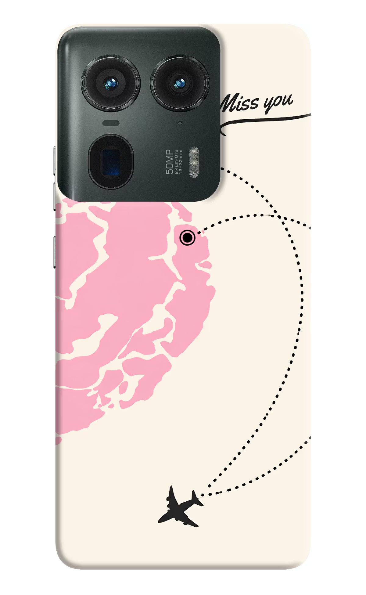 Miss Orbit Moto Edge 50 Ultra 5G Back Cover