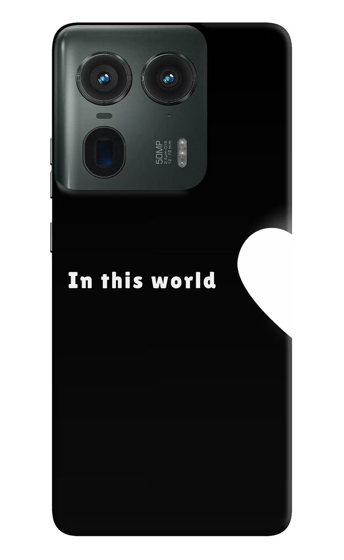 This World Moto Edge 50 Ultra 5G Back Cover