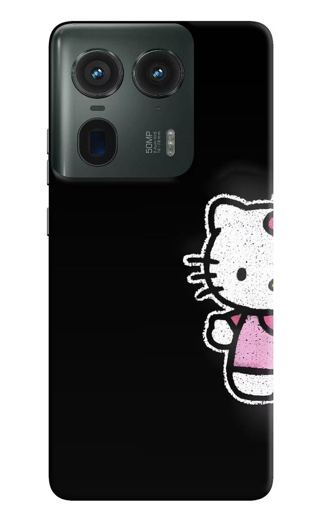 Kitty Charm Moto Edge 50 Ultra 5G Hard Case Back Cover by Casekaro