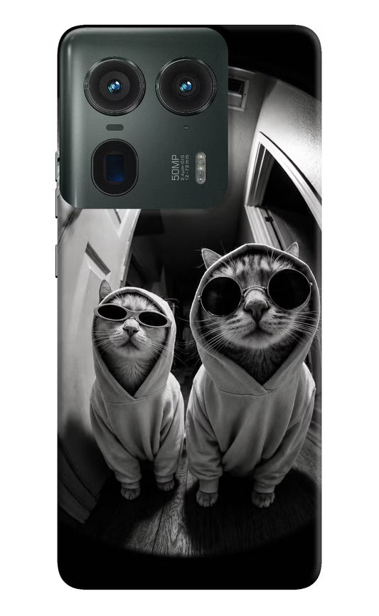 Hood Cats Moto Edge 50 Ultra 5G Hard Case Back Cover by Casekaro