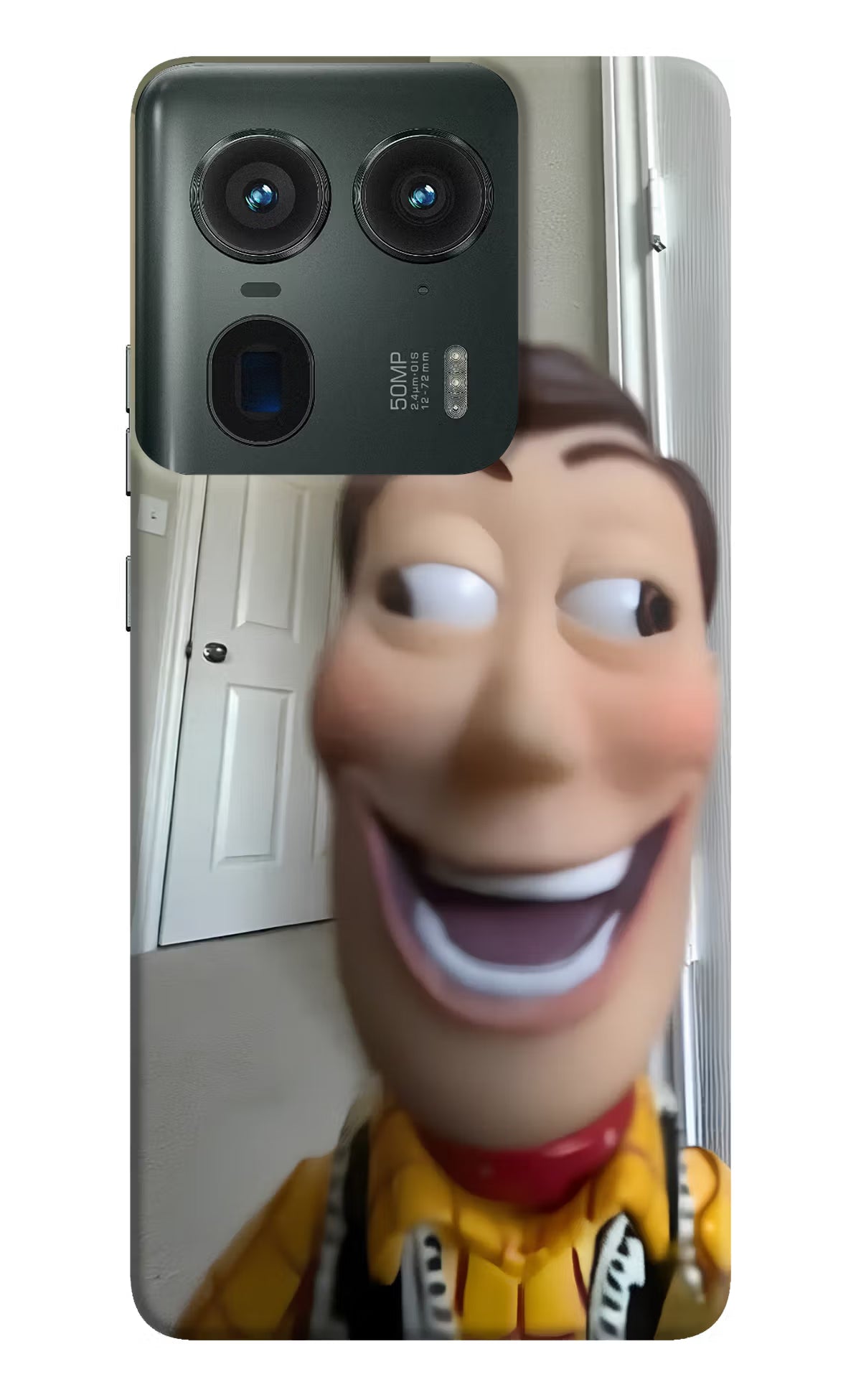Side Eye Woody Moto Edge 50 Ultra 5G Back Cover