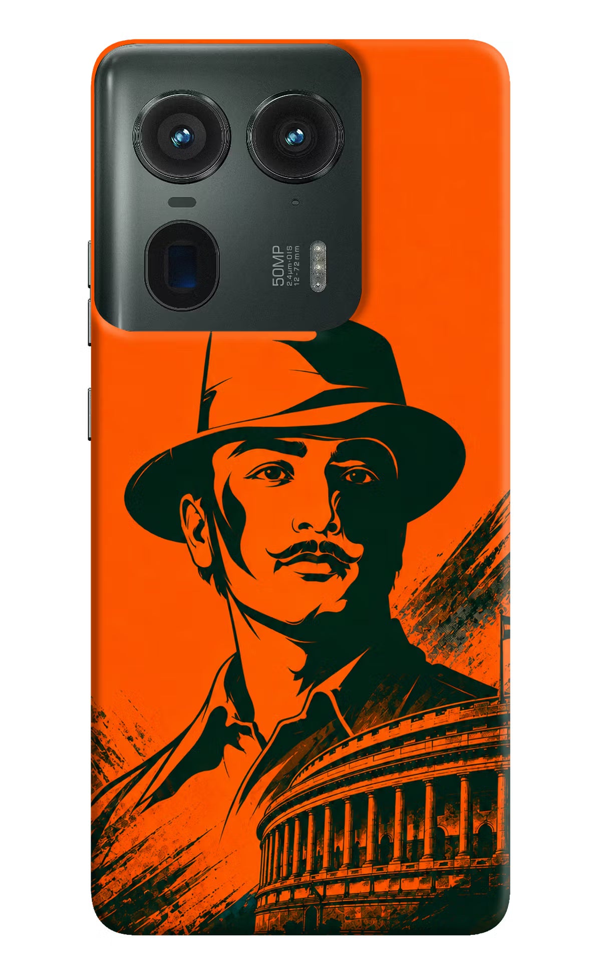 Bhagat Singh Legacy Moto Edge 50 Ultra 5G Back Cover