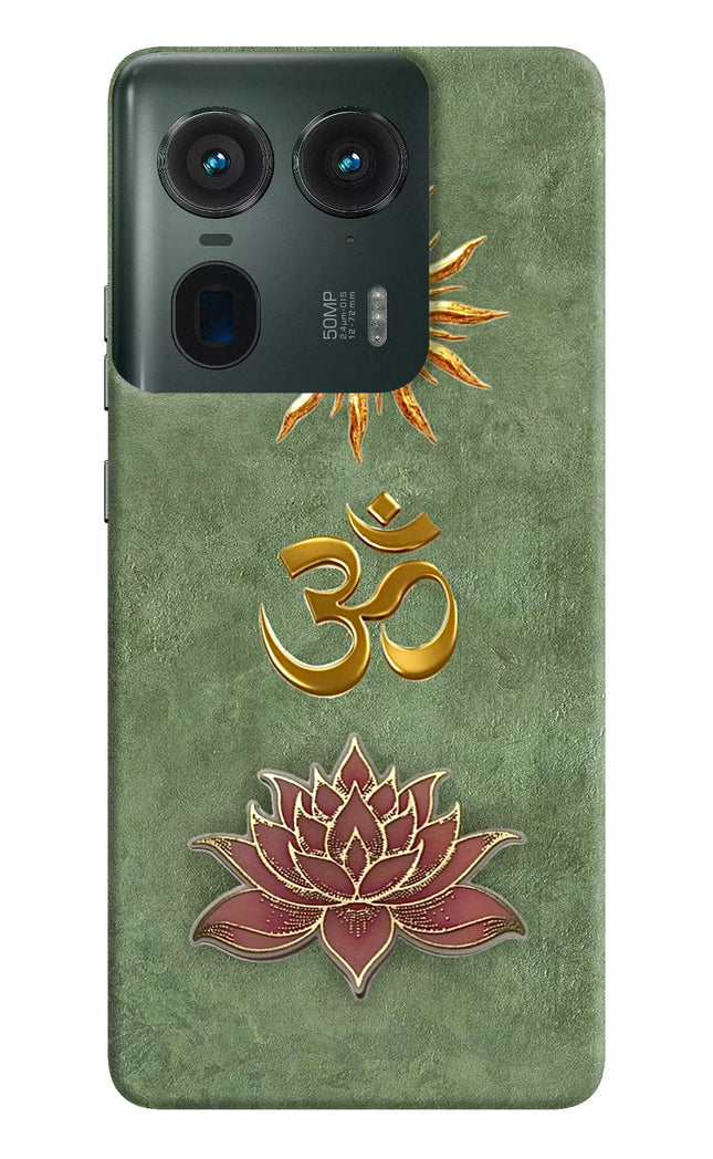 Om & Lotus Moto Edge 50 Ultra 5G Back Cover
