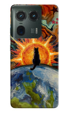 Sunrise Beyond Moto Edge 50 Ultra 5G Hard Case Back Cover by Casekaro