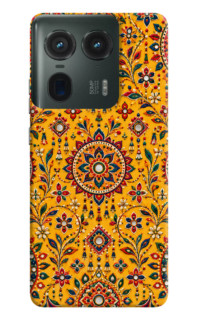 Sunlit Aura Moto Edge 50 Ultra 5G Hard Case Back Cover by Casekaro