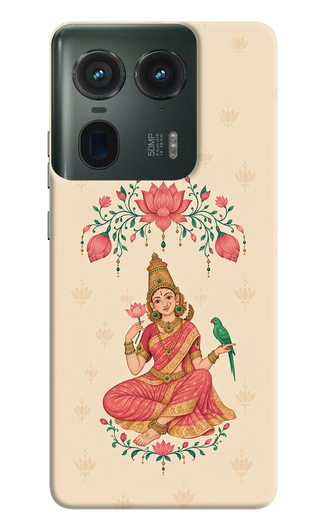 Goddess Lakshmi Moto Edge 50 Ultra 5G Hard Case Back Cover by Casekaro