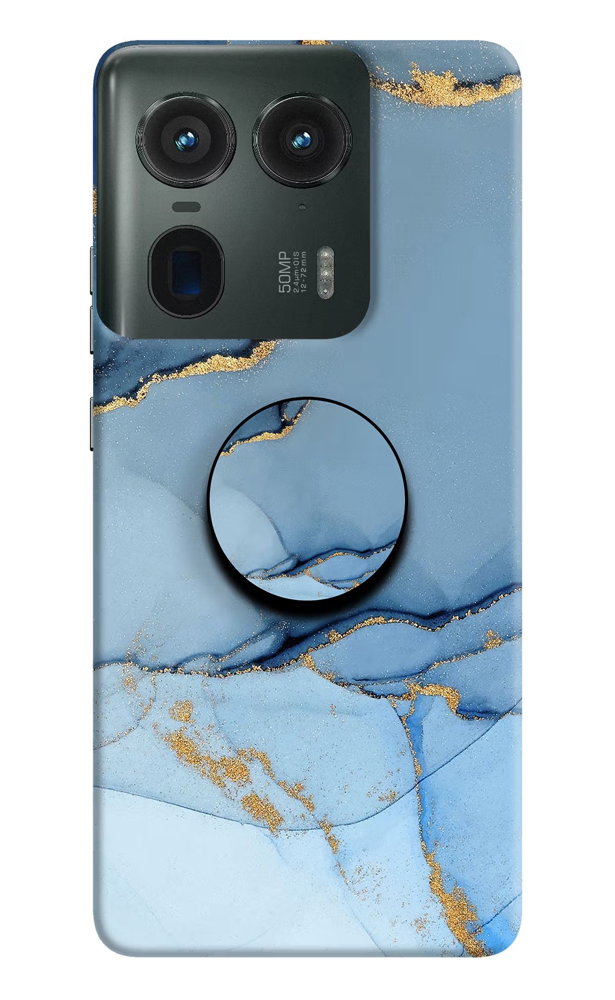 Blue Marble Moto Edge 50 Ultra 5G Pop Case by Casekaro