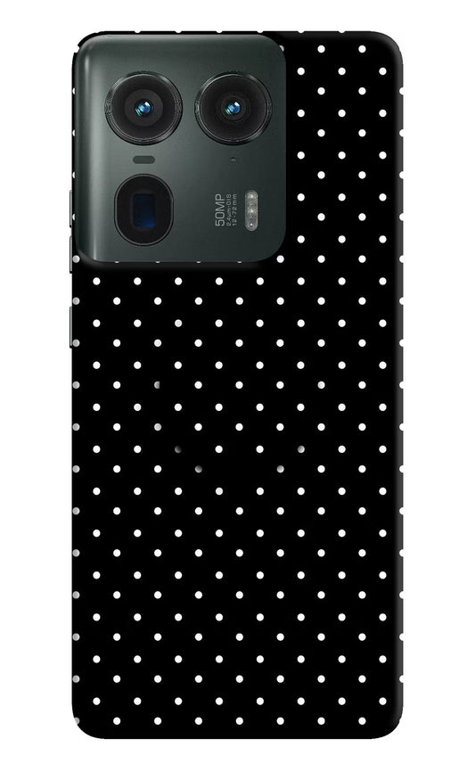 White Dots Moto Edge 50 Ultra 5G Pop Case by Casekaro