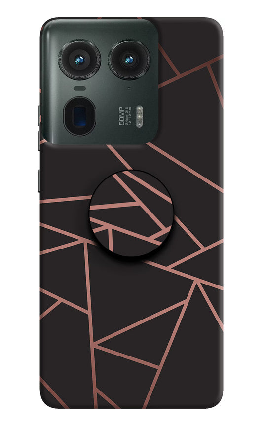 Geometric Pattern Moto Edge 50 Ultra 5G Pop Case by Casekaro