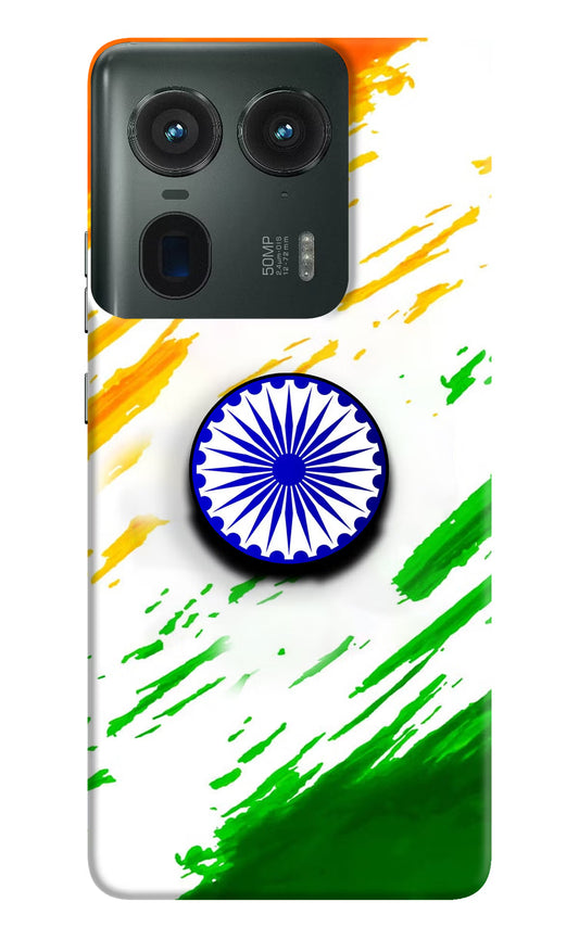 Indian Flag Ashoka Chakra Moto Edge 50 Ultra 5G Pop Case by Casekaro