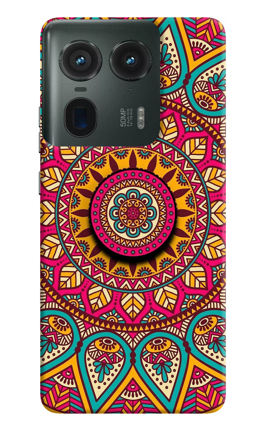 Mandala Moto Edge 50 Ultra 5G Pop Case, Hard case