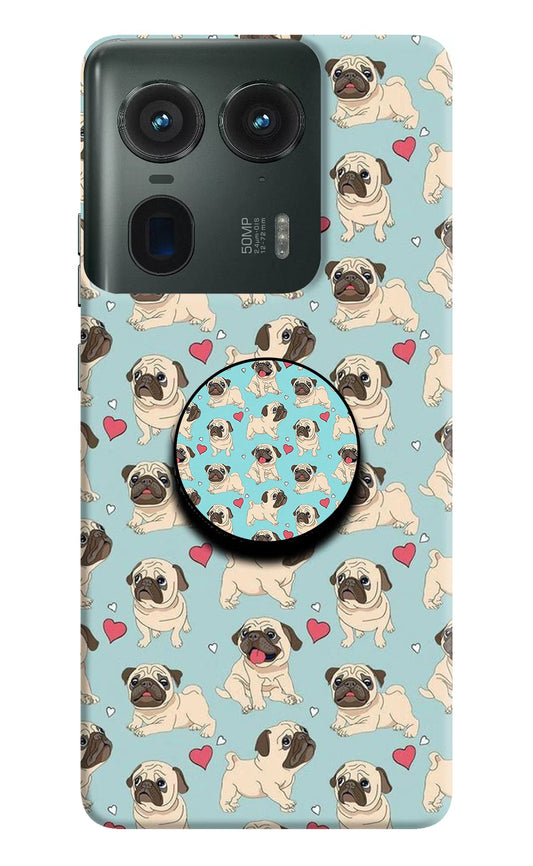 Pug Dog Moto Edge 50 Ultra 5G Pop Case by Casekaro