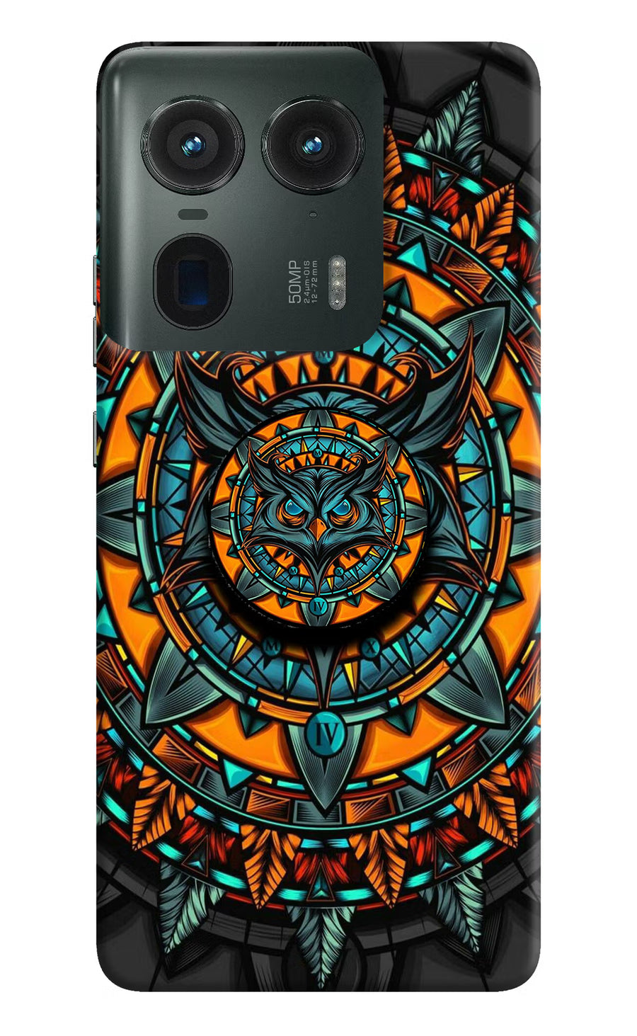 Angry Owl Moto Edge 50 Ultra 5G Pop Case, Hard case