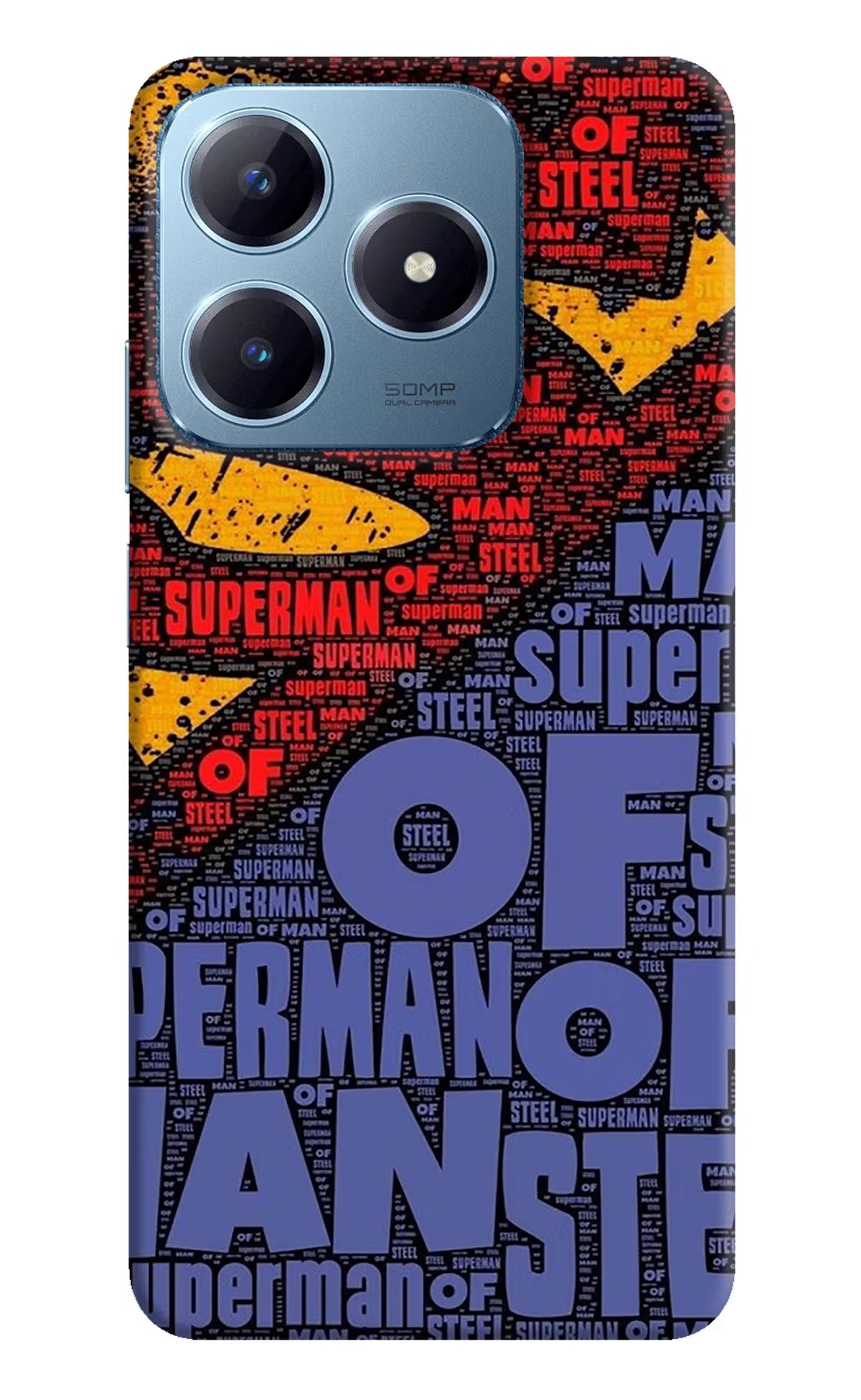 Superman Realme Narzo N63 Hard Case Back Cover by Casekaro
