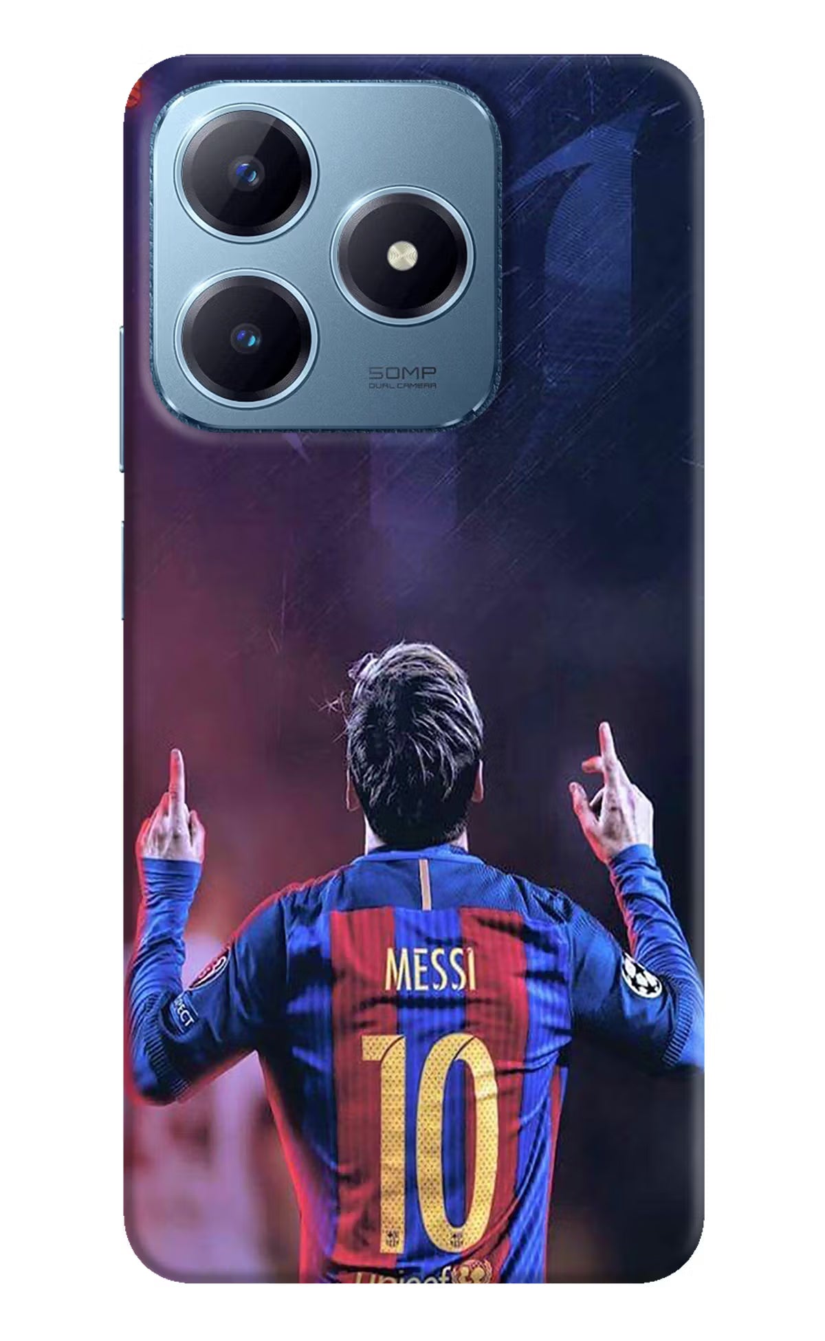 Messi Realme Narzo N63 Hard Case Back Cover by Casekaro