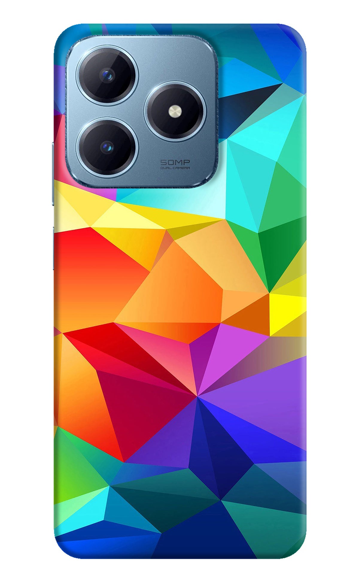 Abstract Pattern Realme Narzo N63 Back Cover