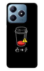 Coffee Realme Narzo N63 Hard Case Back Cover by Casekaro
