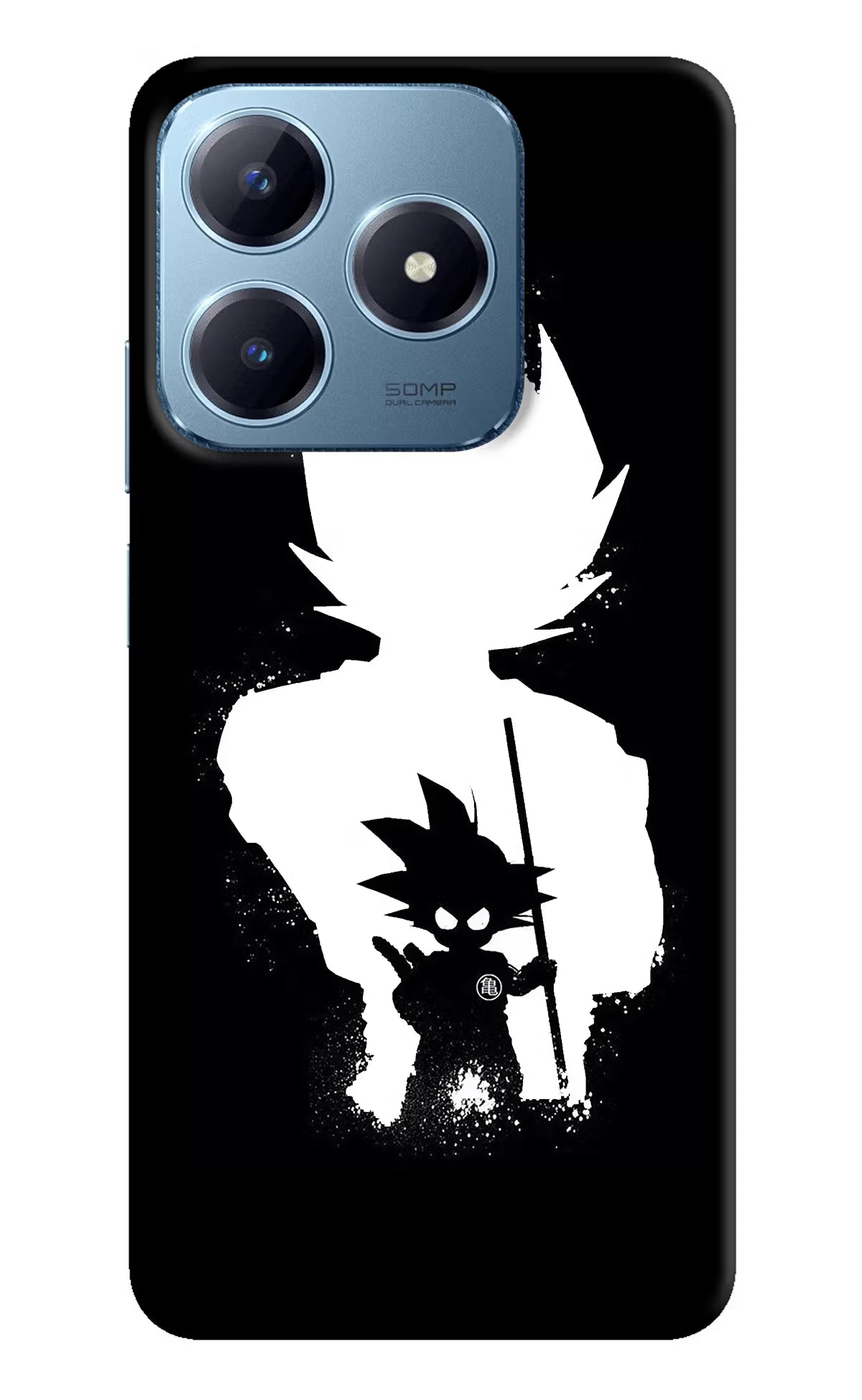 Goku Shadow Realme Narzo N63 Hard Case Back Cover by Casekaro