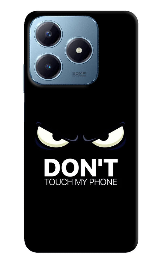 Don'T Touch My Phone Realme Narzo N63 Hard Case Back Cover by Casekaro