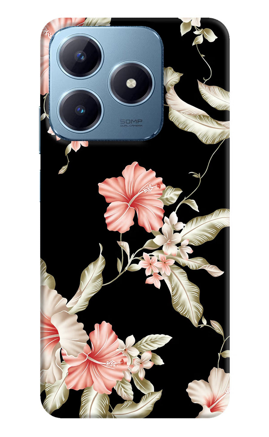 Flowers Realme Narzo N63 Back Cover, Hard case