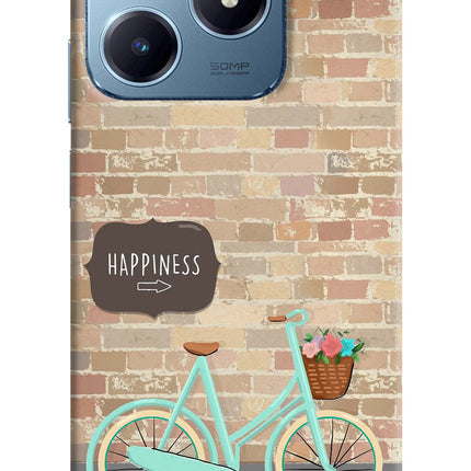 Happiness Artwork Realme Narzo N63 Hard Case Back Cover by Casekaro