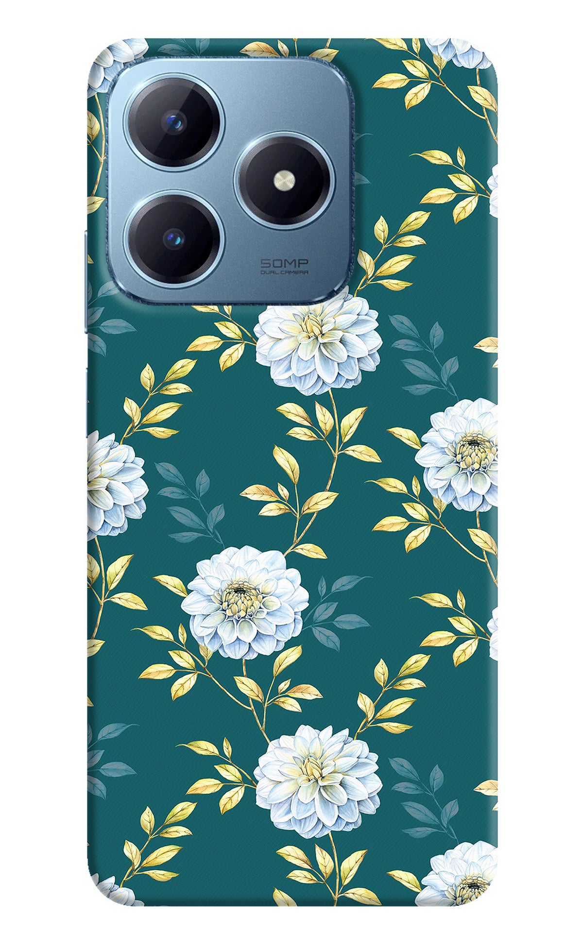 Flowers Realme Narzo N63 Back Cover