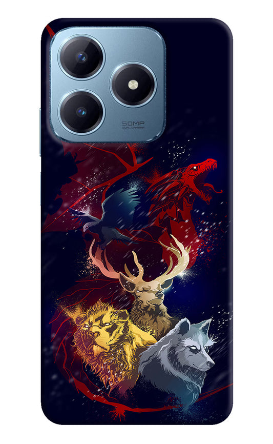 Game Of Thrones Realme Narzo N63 Hard Case Back Cover by Casekaro