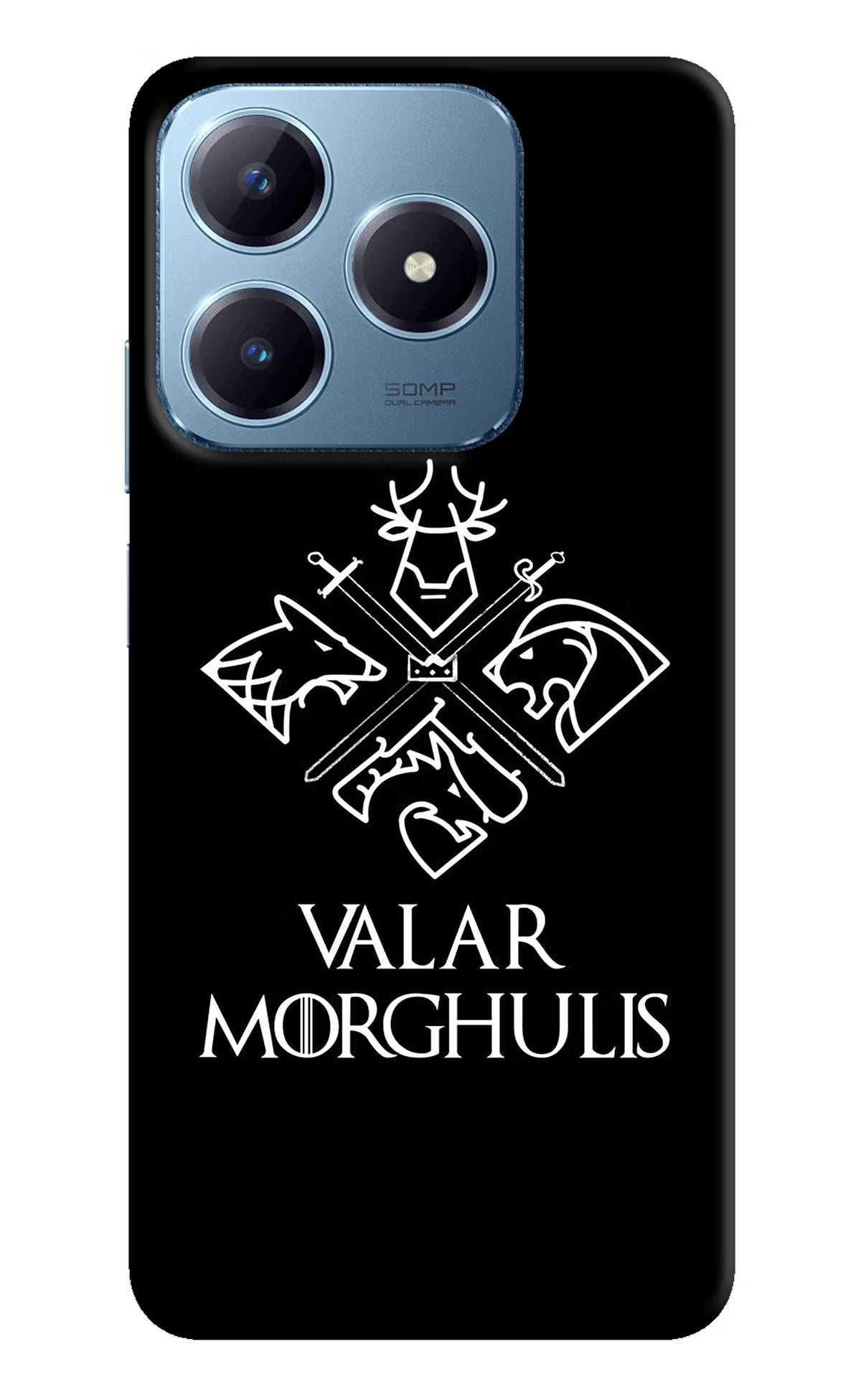 Valar Morghulis | Game Of Thrones Realme Narzo N63 Hard Case Back Cover by Casekaro