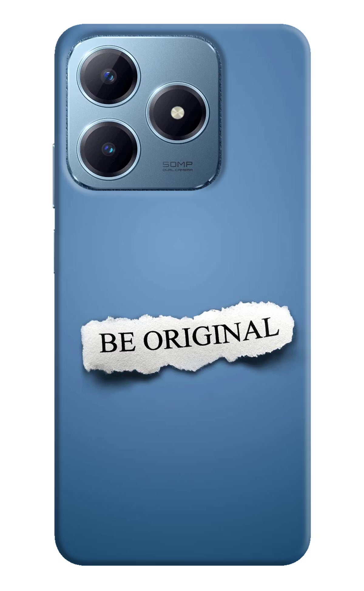Be Original Realme Narzo N63 Hard Case Back Cover by Casekaro