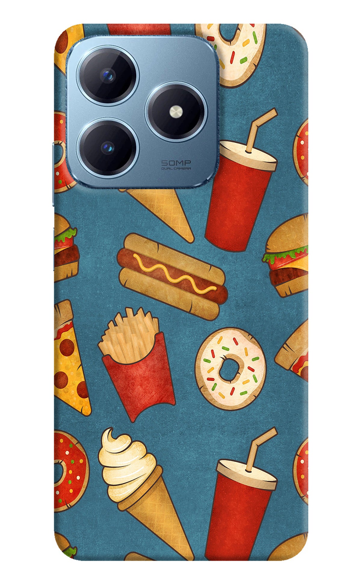 Foodie Realme Narzo N63 Back Cover