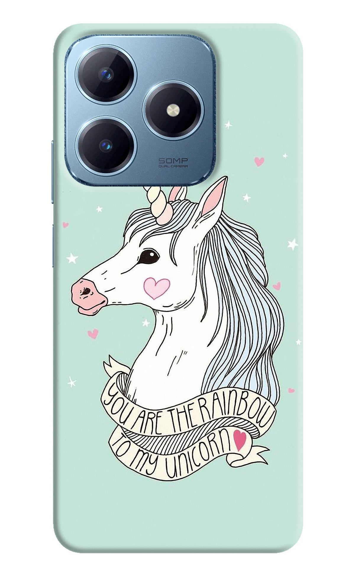 Unicorn Wallpaper Realme Narzo N63 Back Cover