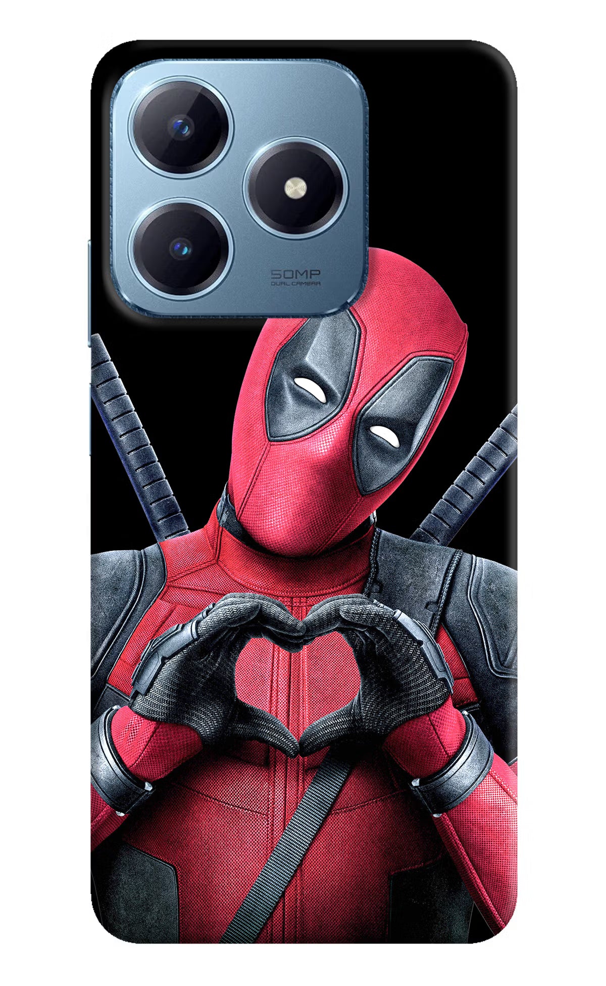 Deadpool Realme Narzo N63 Hard Case Back Cover by Casekaro