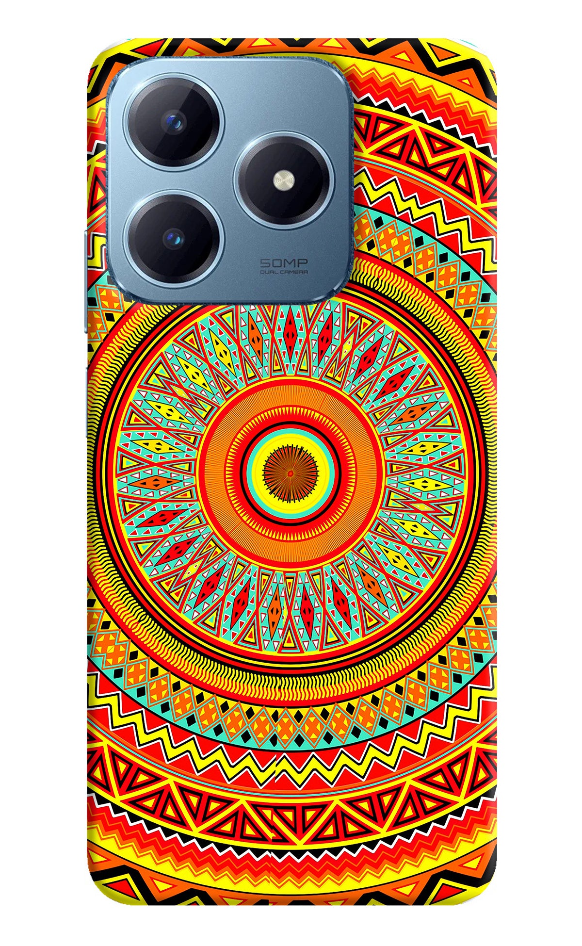 Mandala Pattern Realme Narzo N63 Back Cover