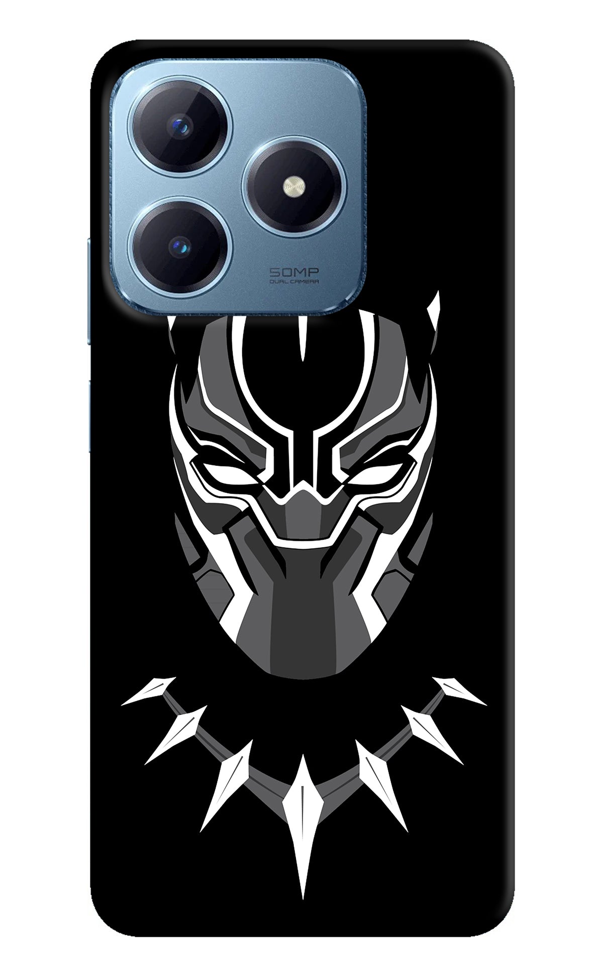 Black Panther Realme Narzo N63 Back Cover