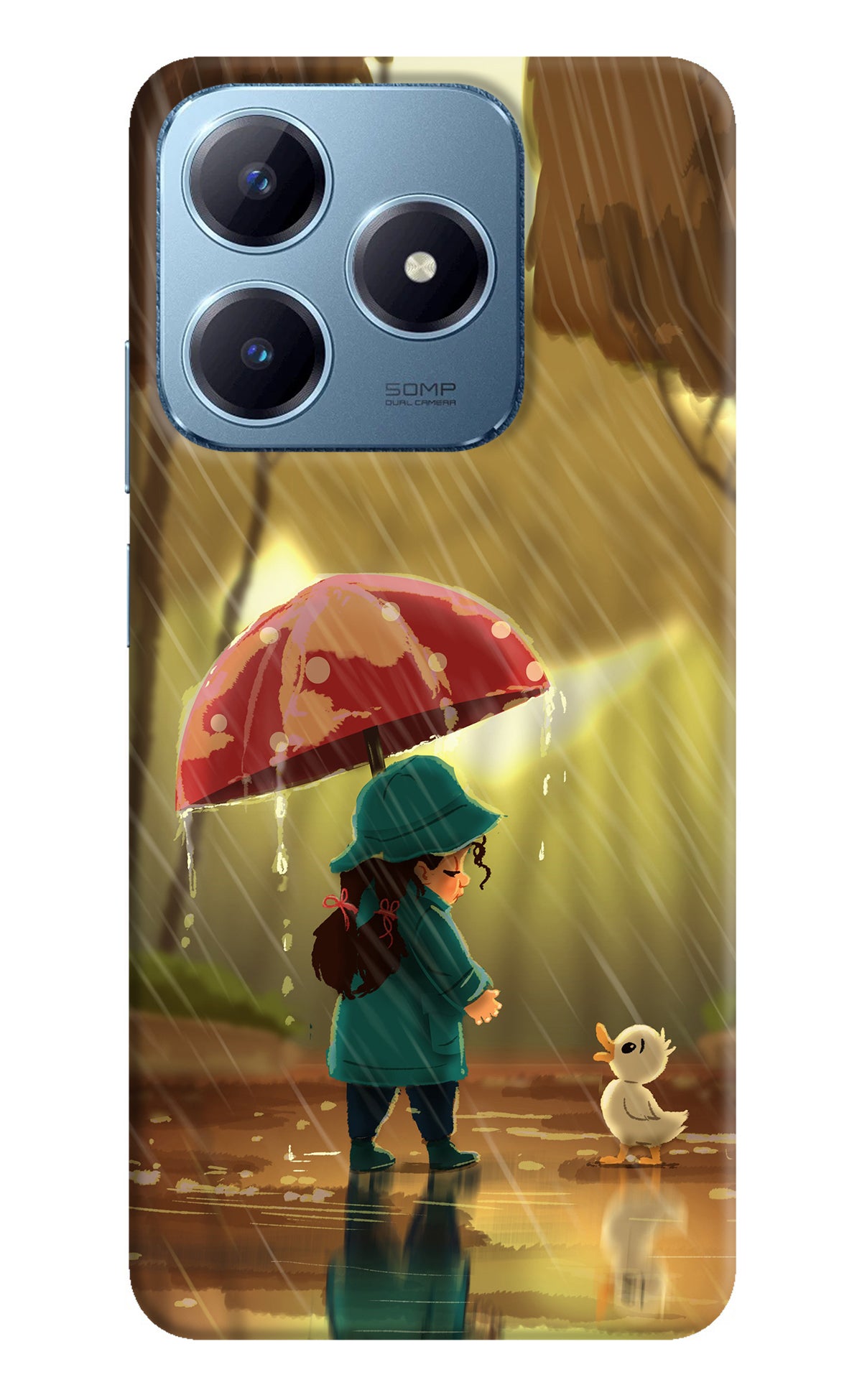 Rainy Day Realme Narzo N63 Back Cover