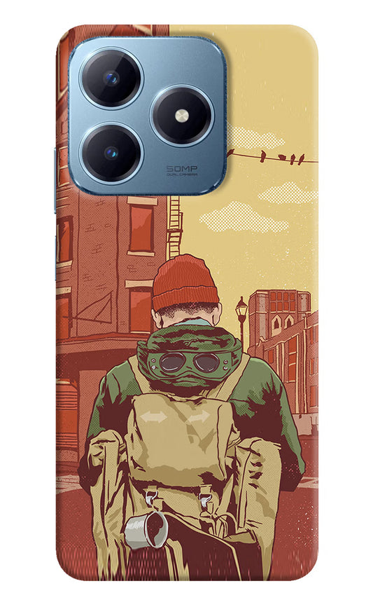 Adventurous Realme Narzo N63 Hard Case Back Cover by Casekaro