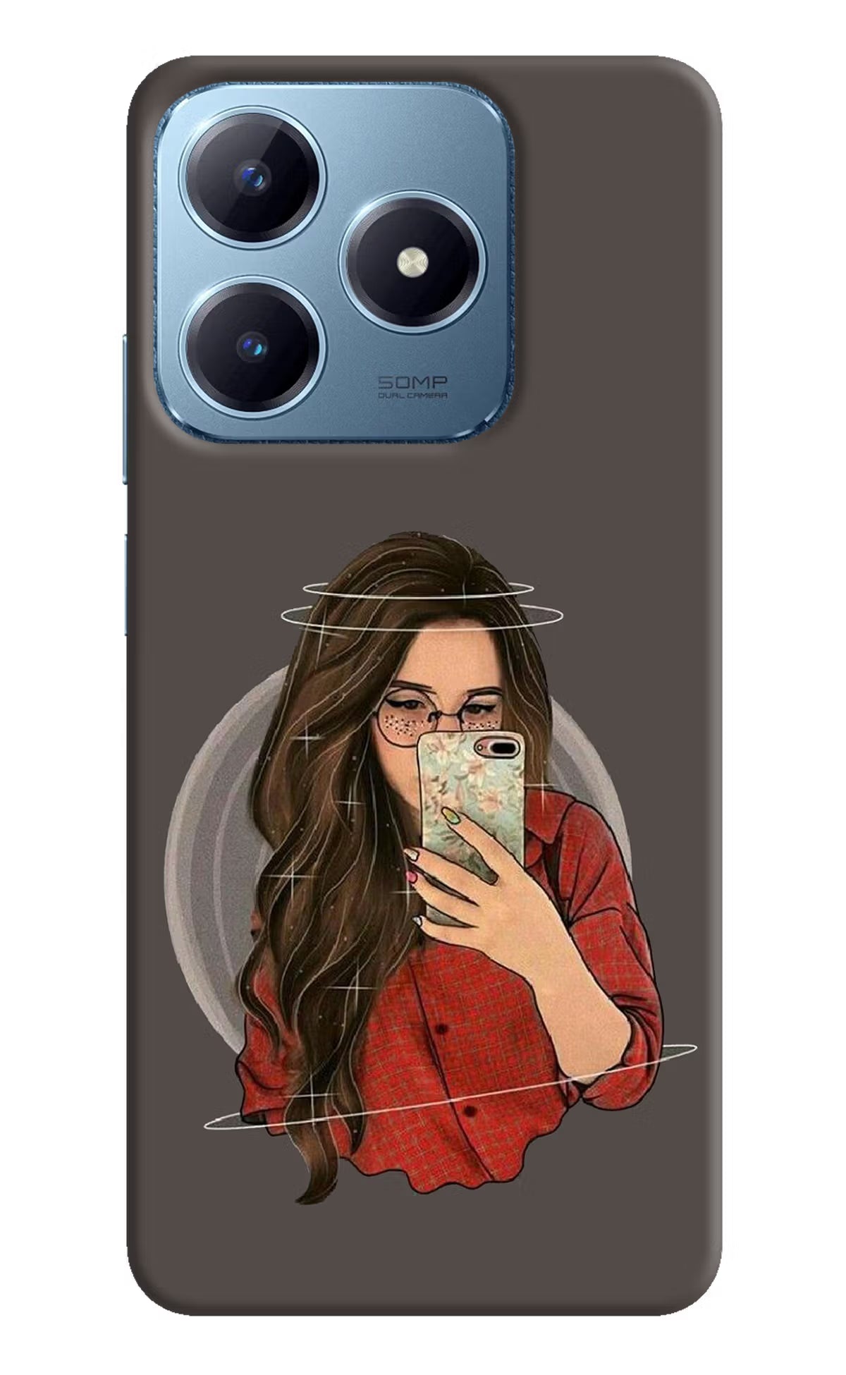 Selfie Queen Realme Narzo N63 Hard Case Back Cover by Casekaro