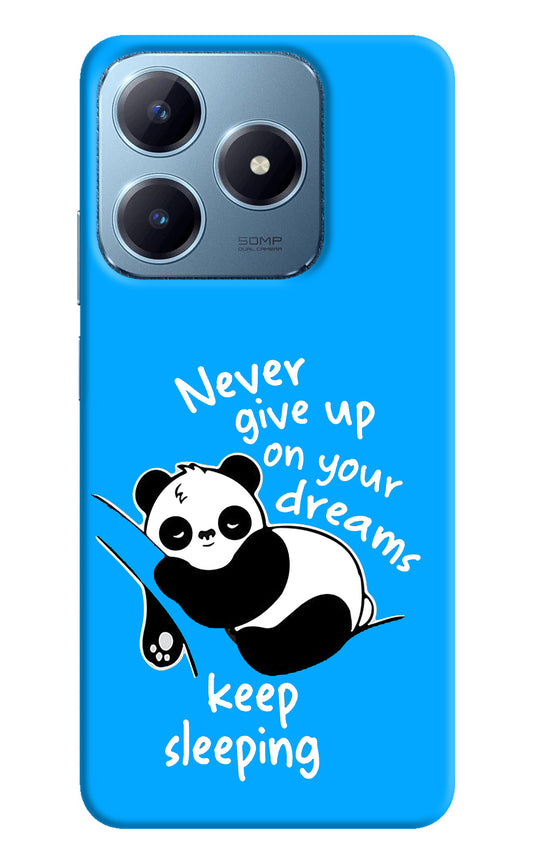 Keep Sleeping Realme Narzo N63 Back Cover