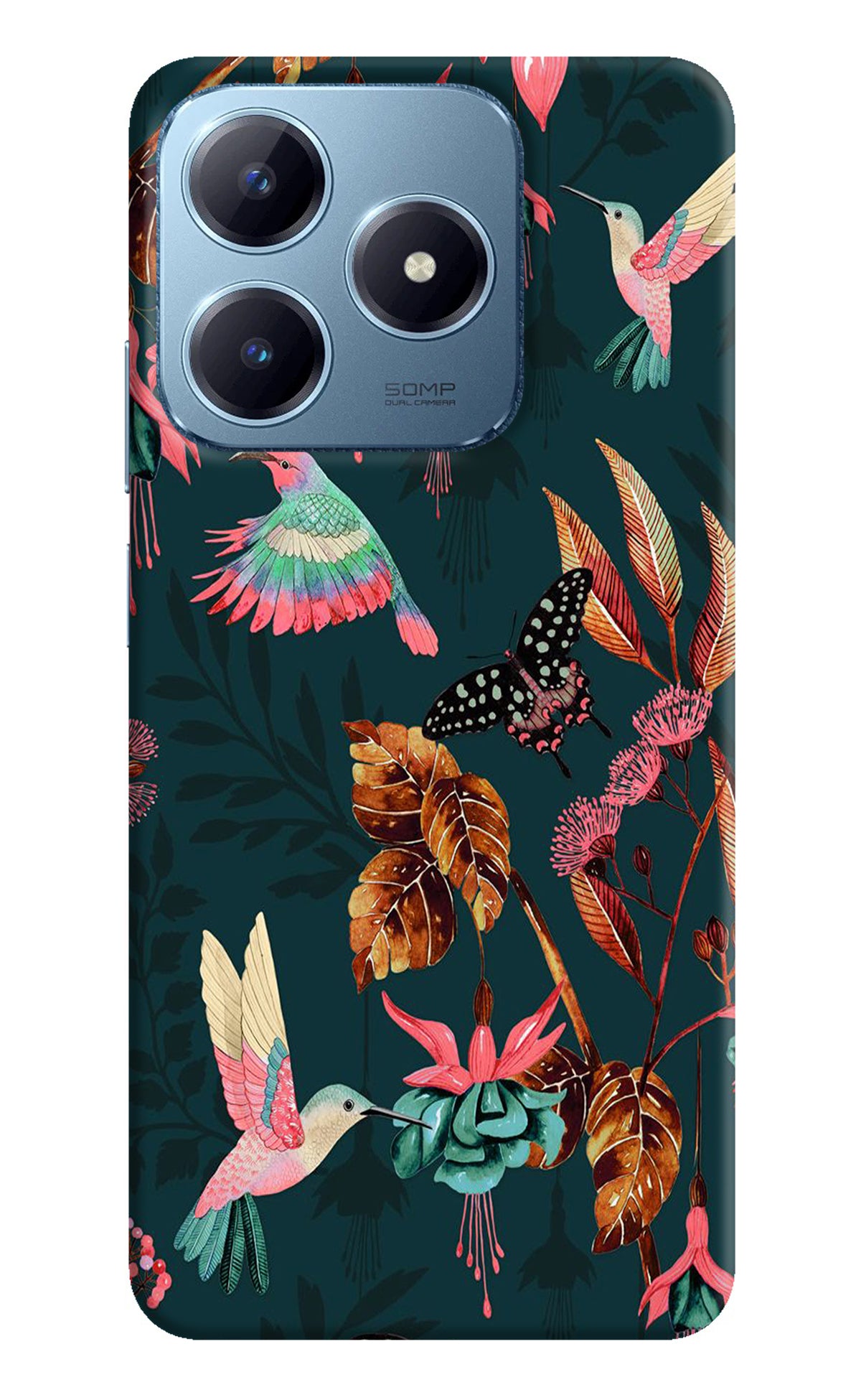 Birds Realme Narzo N63 Back Cover