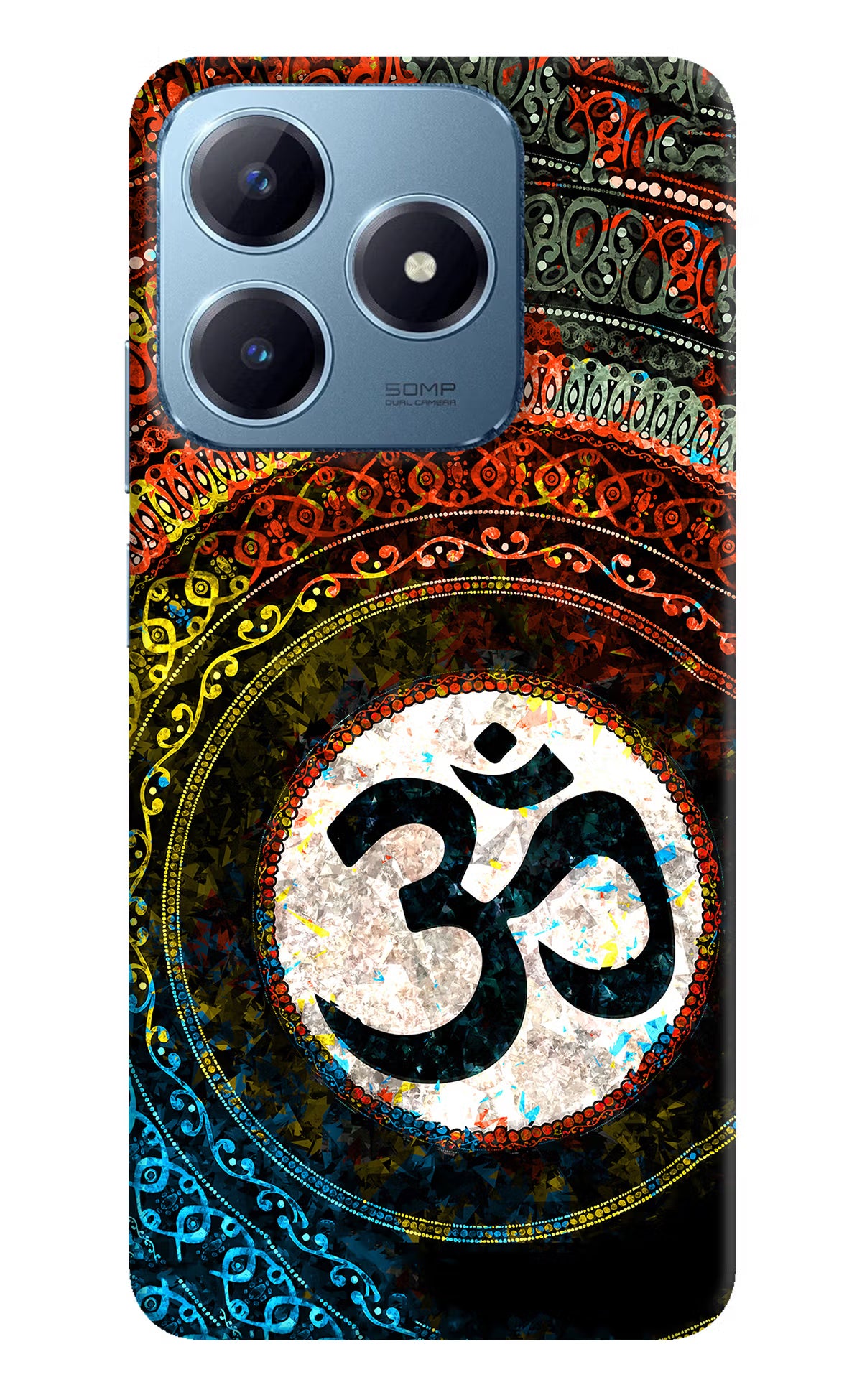 Om Cultural Realme Narzo N63 Hard Case Back Cover by Casekaro