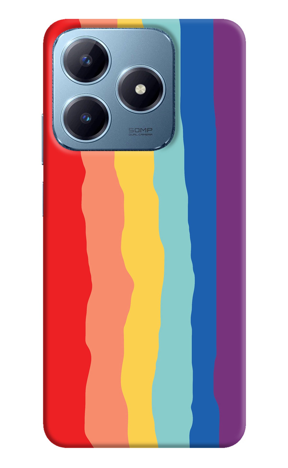 Rainbow Realme Narzo N63 Back Cover