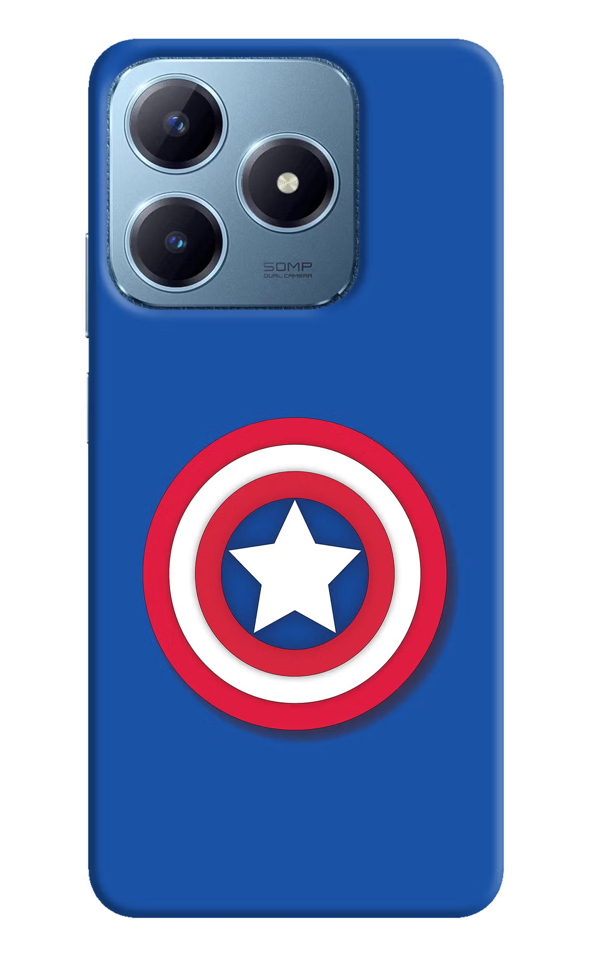 Shield Realme Narzo N63 Hard Case Back Cover by Casekaro
