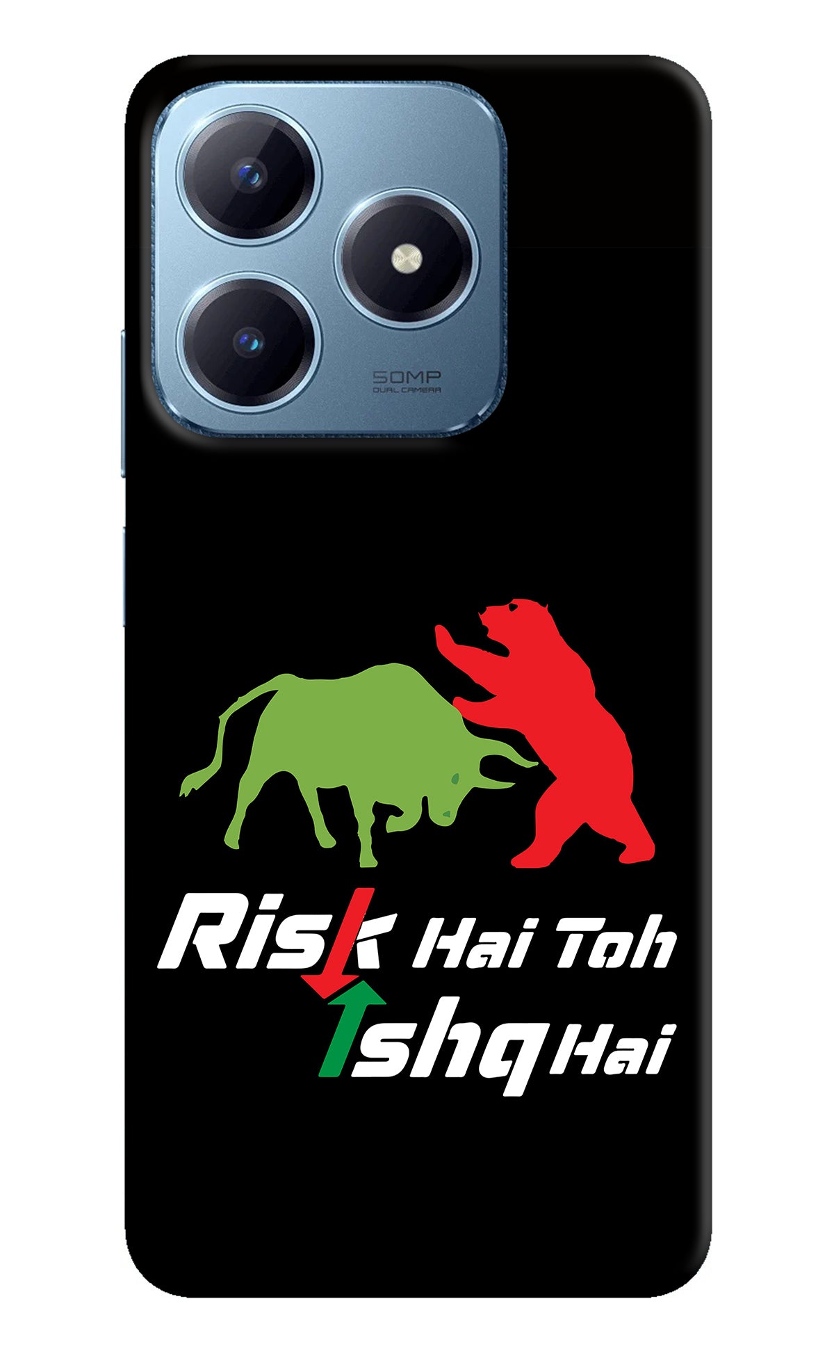 Risk Hai Toh Ishq Hai Realme Narzo N63 Back Cover