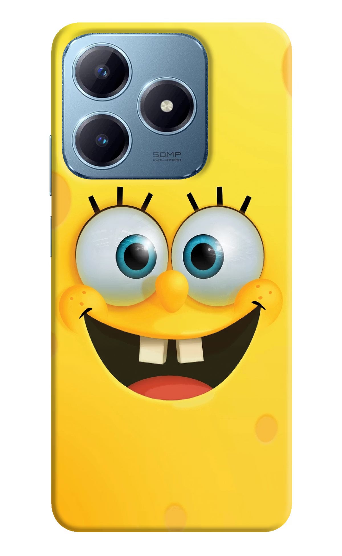 Sponge 1 Realme Narzo N63 Hard Case Back Cover by Casekaro