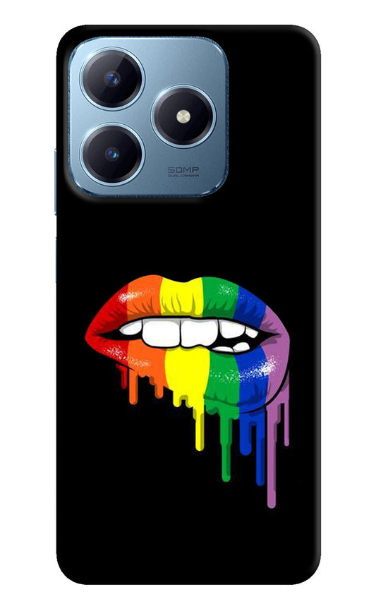 Lips Biting Realme Narzo N63 Back Cover