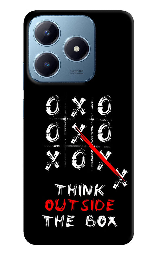 Think out of the BOX Realme Narzo N63 Hard Case Back Cover by Casekaro