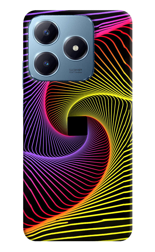 Colorful Strings Realme Narzo N63 Back Cover