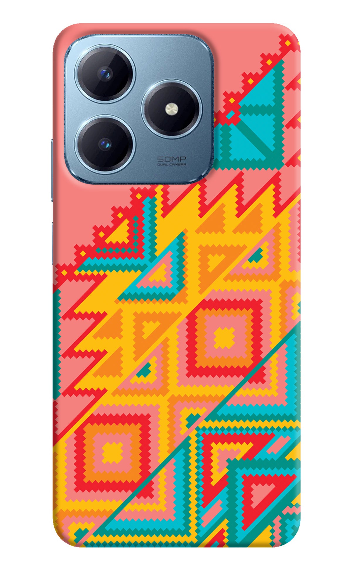 Aztec Tribal Realme Narzo N63 Back Cover