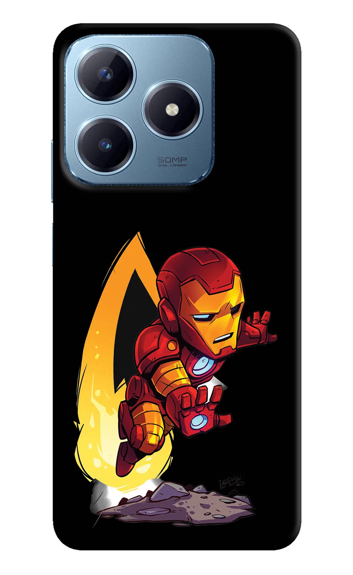 IronMan Realme Narzo N63 Hard Case Back Cover by Casekaro